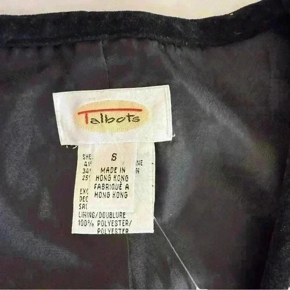 Vintage Talbots Snowflake Full Zip Vest Gray Size Small Embroidery Winter Casual - Picture 2 of 8